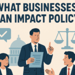 businesses can impact policy