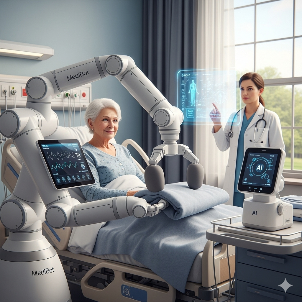 AI in Robotics for Healthcare – Reworking Drugs for the Future