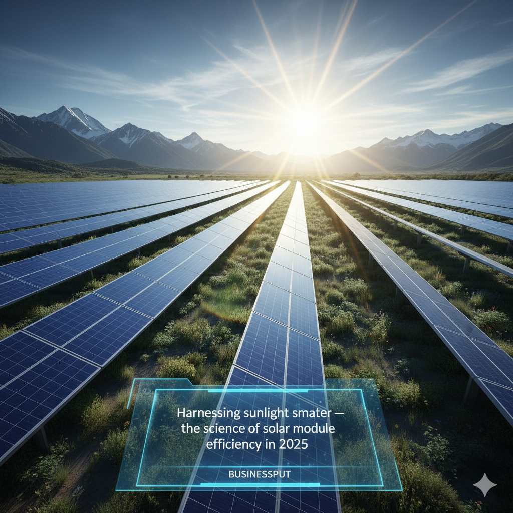 Solar Panel Module Efficiency exclusive guide by BUSINEPUT