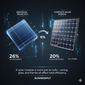 Solar Panel Module Efficiency exclusive guide by BUSINEPUT
