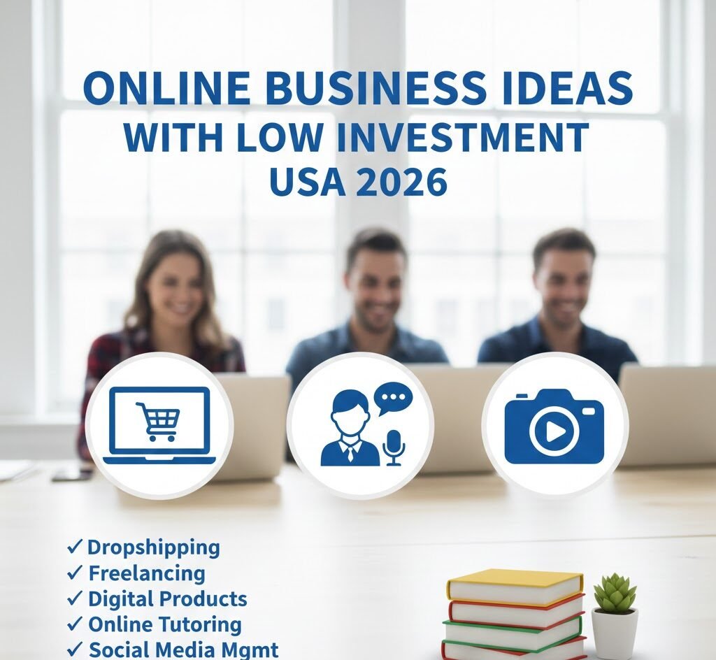 Online Business Ideas with Low Investment in USA